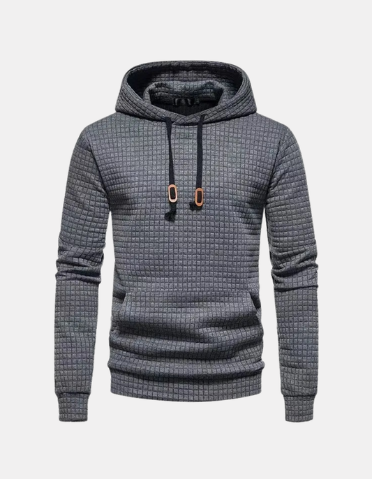 Calder | Textured Fleece Hoodie