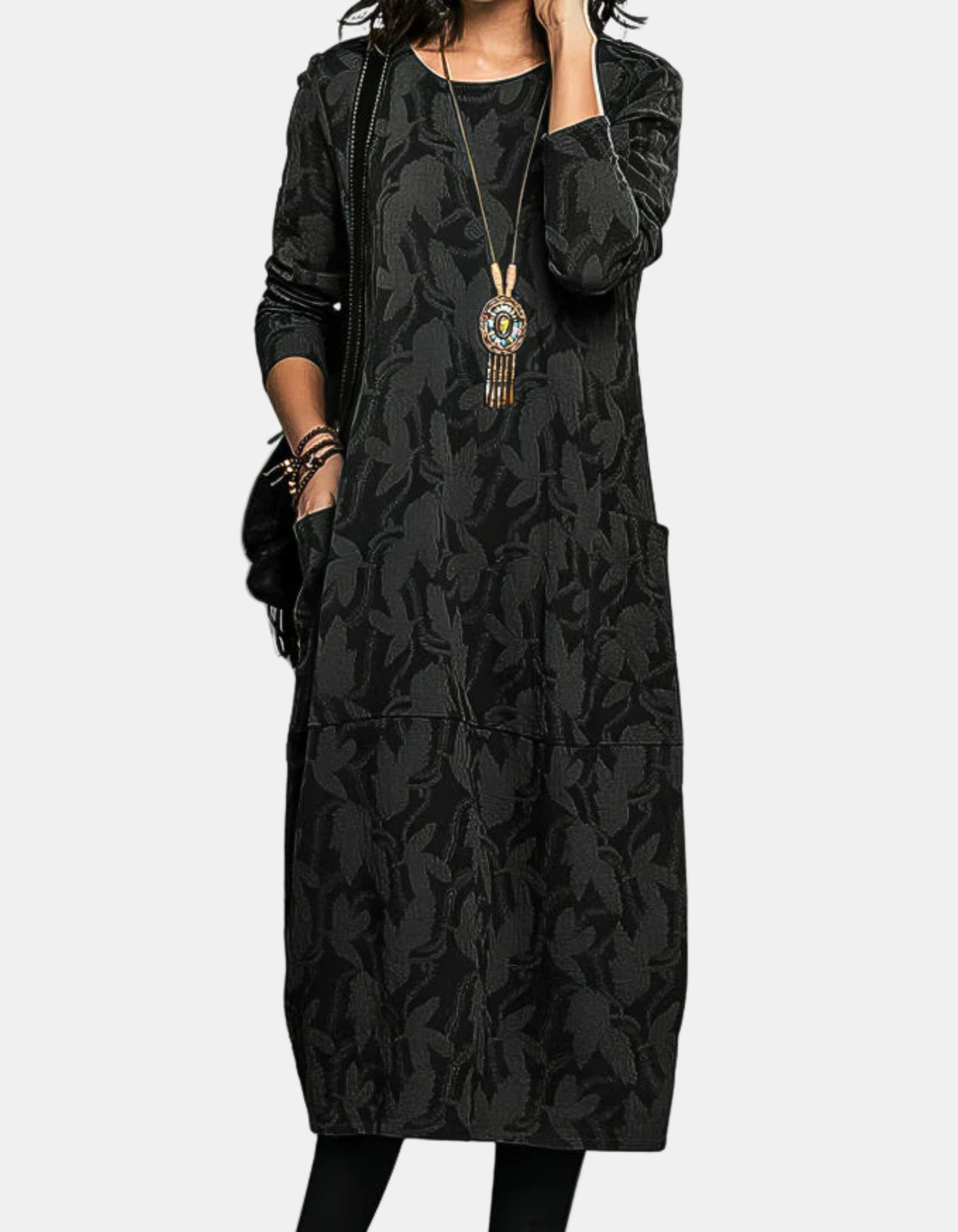 Sienna | Relaxed Winter Midi Dress