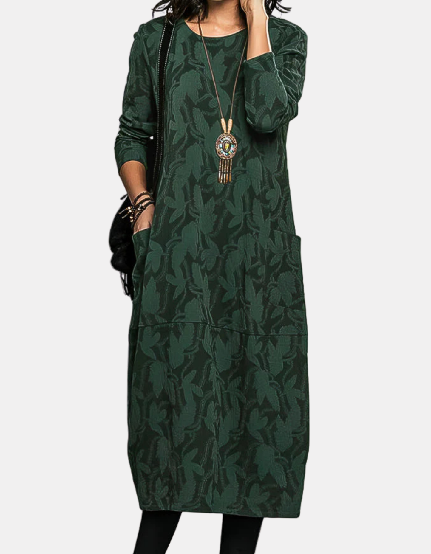 Sienna | Relaxed Winter Midi Dress