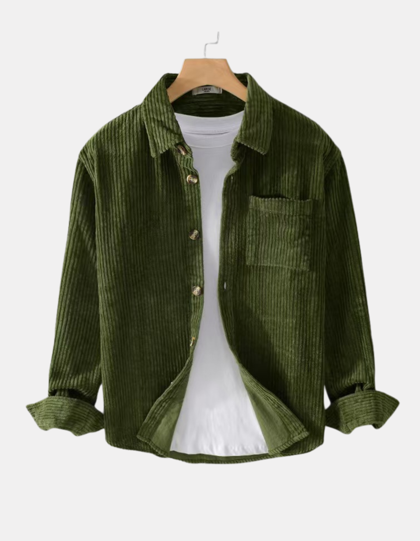 Rowden | Soft Corduroy Casual Shirt