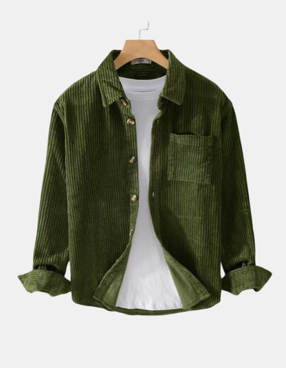 Rowden | Soft Corduroy Casual Shirt
