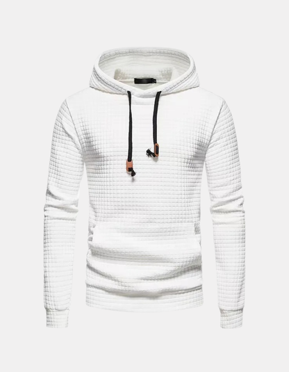 Calder | Textured Fleece Hoodie