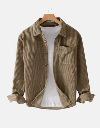Rowden | Soft Corduroy Casual Shirt