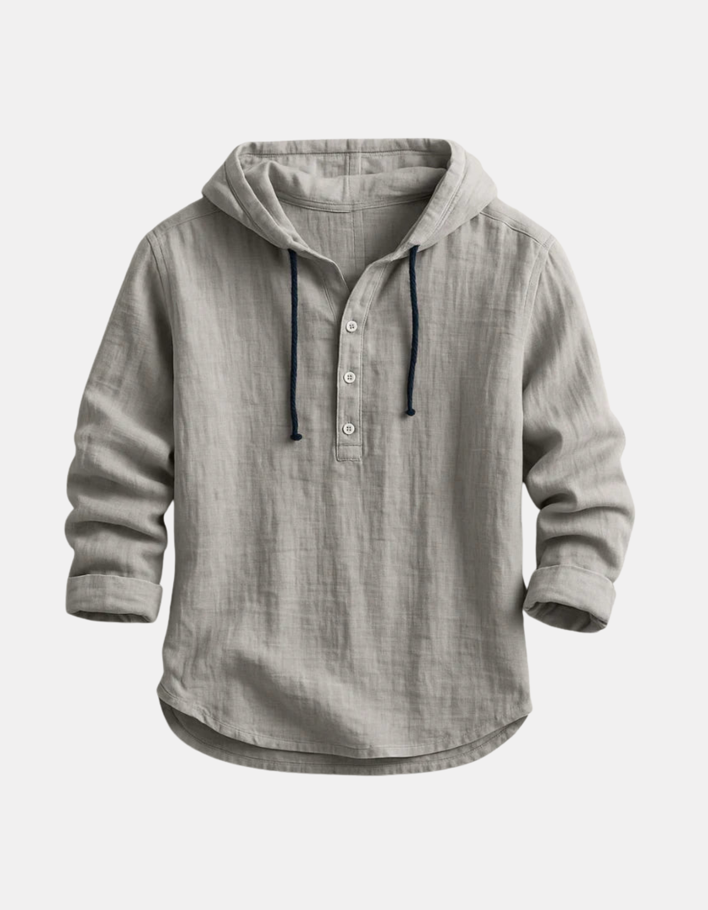 Vincenzo | Premium Henley Hoodie